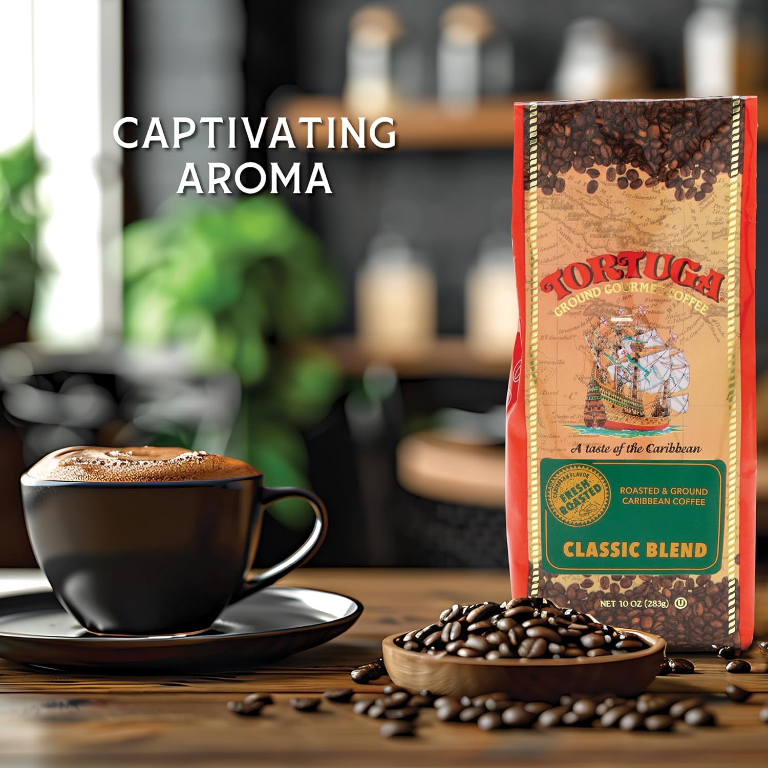 Tortuga Gift Set – Rum Truffles, 4oz Golden Original Rum Cake, Sweet Heat Caribbean Pepper Sauce & Classic Blend Coffee – Premium Dessert & Coffee, Gift Card Alternative for Holidays & Special Occasions