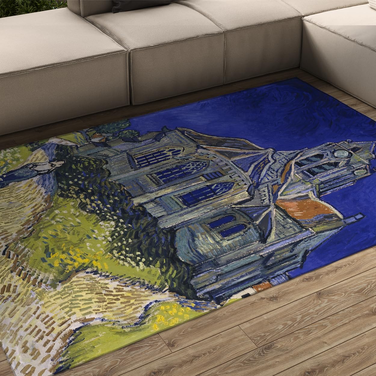 Tapis vintage 120x180 cm pour ambiance ferme et château