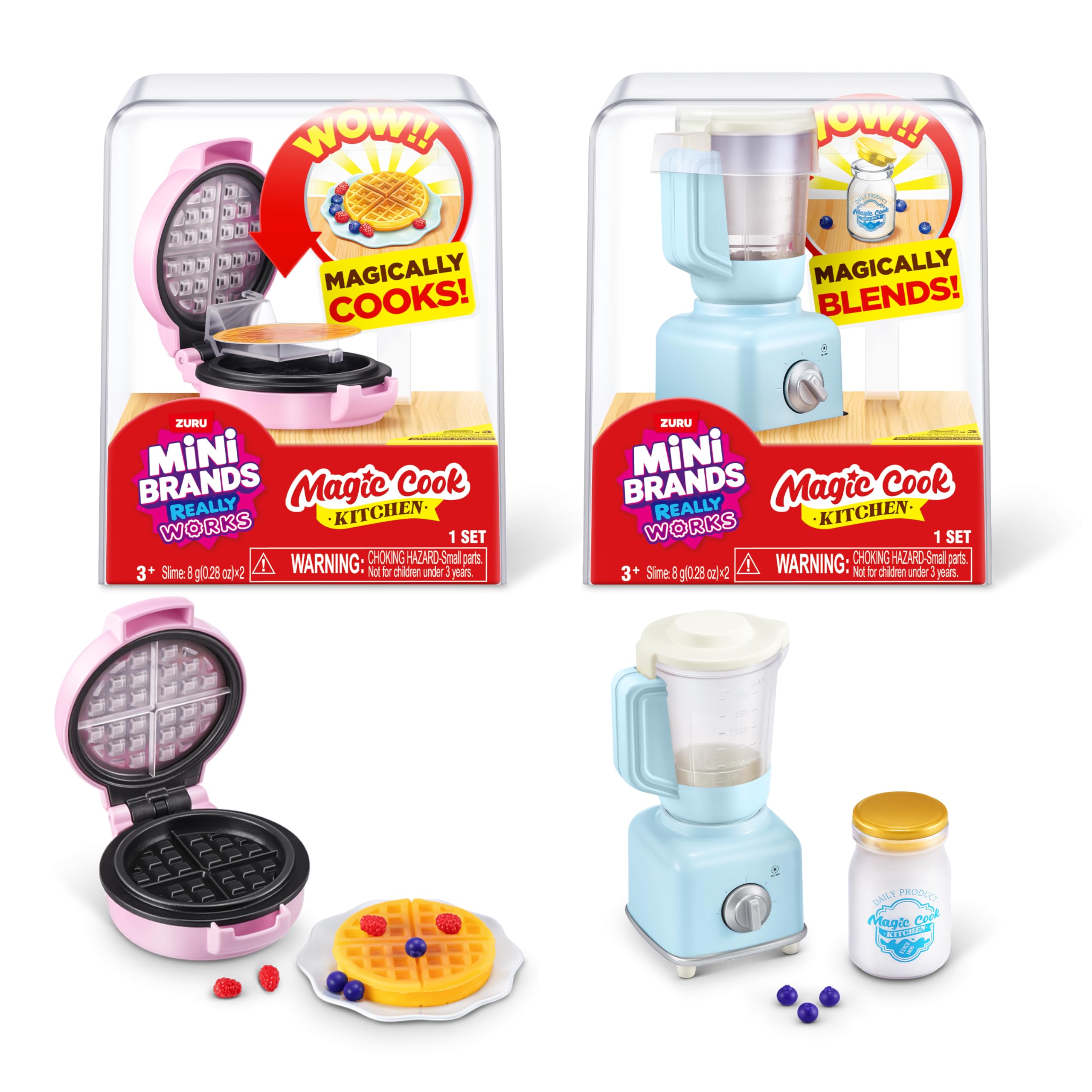 Amazon.com: Mini Brands Really Works Magic Cook Kitchen Capsule