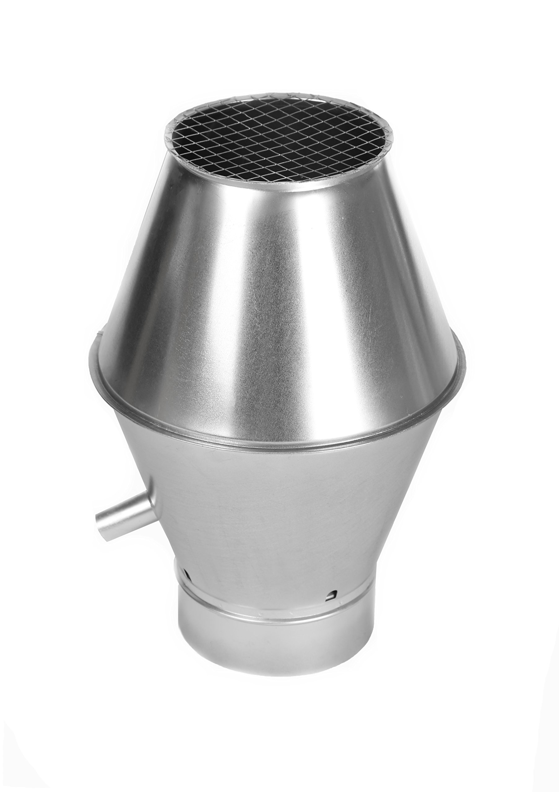 Deflector campana, campana de ventilación, DN150, galvanizado, extra fino