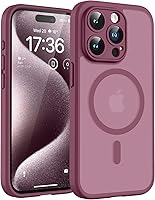 Vista 60 de TOCOL Funda magnética 3 en 1 para iPhone 14 Pro, mejorada [protección completa de cámara] con 2 protectores de pantalla, funda de grado militar