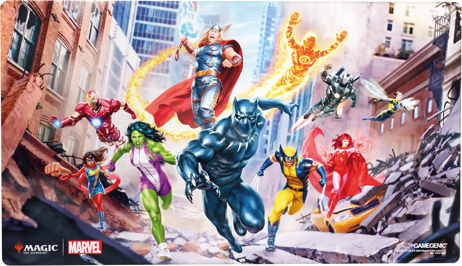 MTG マーベル・スーパー・ヒーローズ プレイマット Amazon.co.jp: マジック:ザ・ギャザリング マーベル スーパー