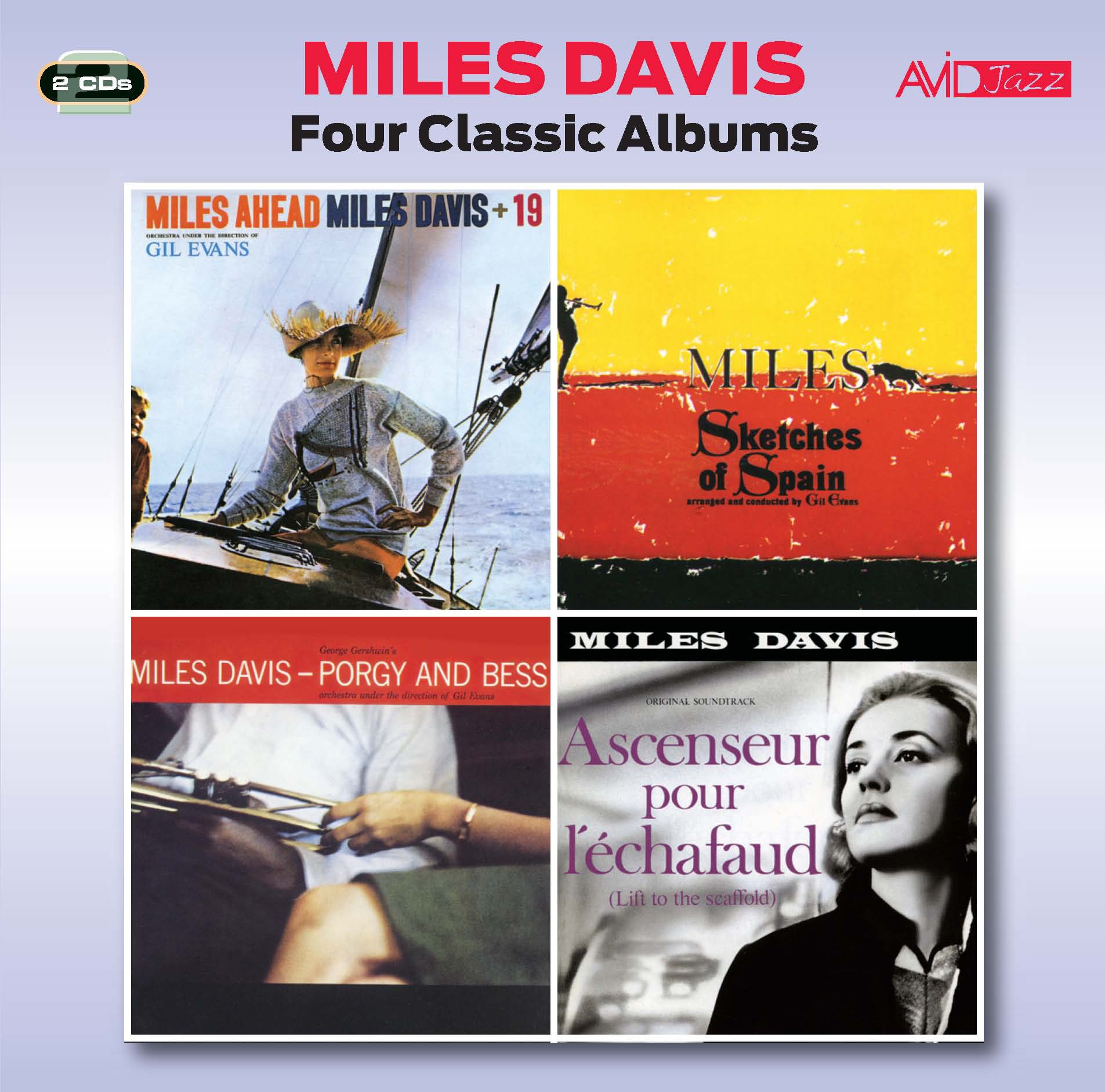 Four Classic Albums Miles Ahead Sketches Of Spain Porgy And Bess Ascenseur Pour L'echafaud