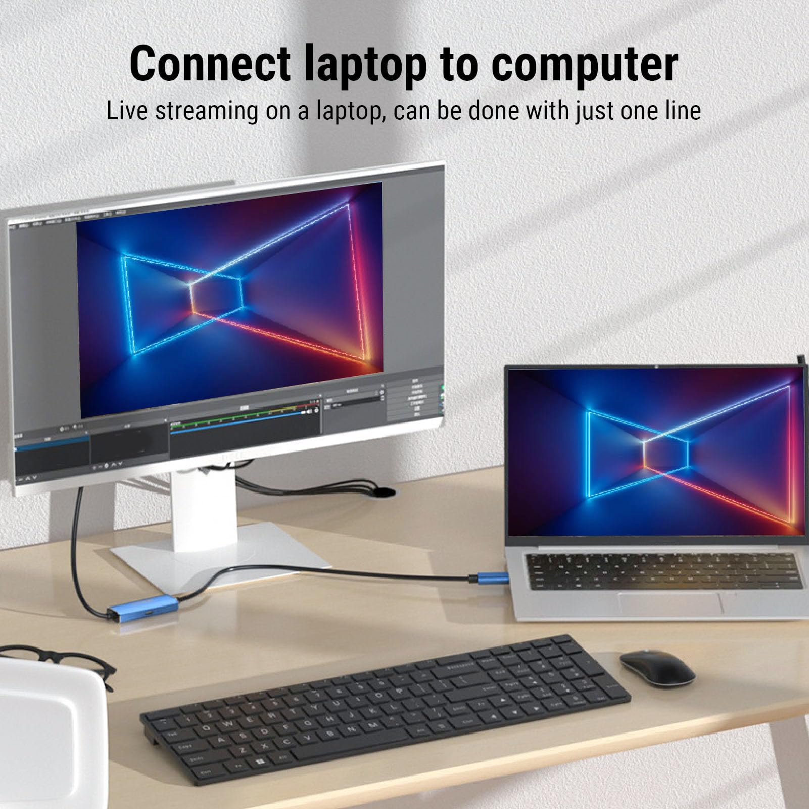 Luocute Tarjeta de Captura de Vídeo Tipo C, 4K 30Hz 1080P 60Hz USB 3.0 HD M I a USB C Tarjeta de Captura con PD 100W Carga Rápida para Streaming Grabación Switch 2 Steams Deck ROG Ally