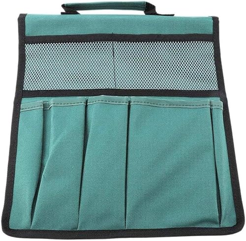 Atyhao Bolsa de jardín, plegable portátil para jardín, banco para arrodillarse, herramientas de jardinería, taburete de almacenamiento, bolsa de