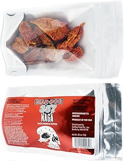 Mad Dog 357 Dried Naga Morich Peppers (7 grams)