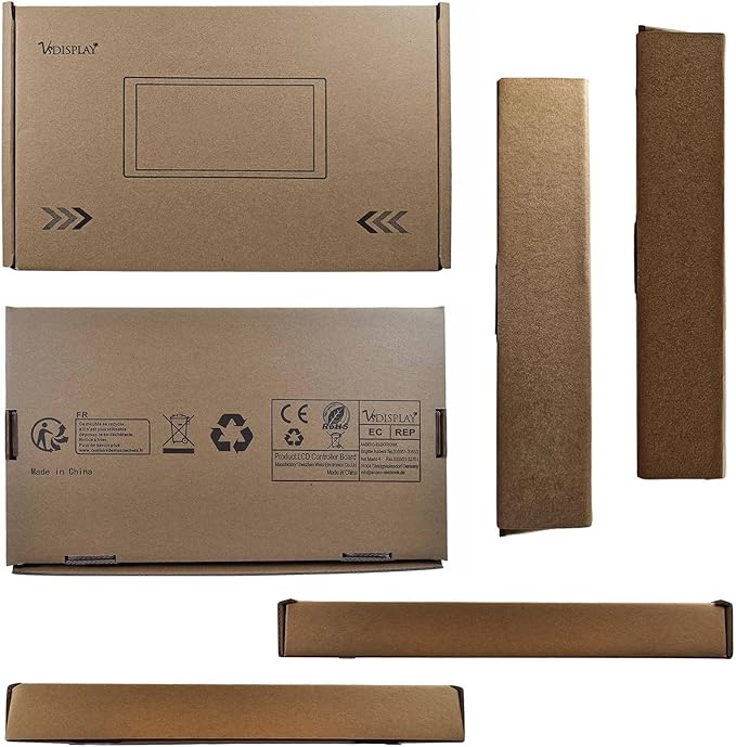 Monitor LCD 7" SVGA 4:3 con Placa Controladora miniatura 6