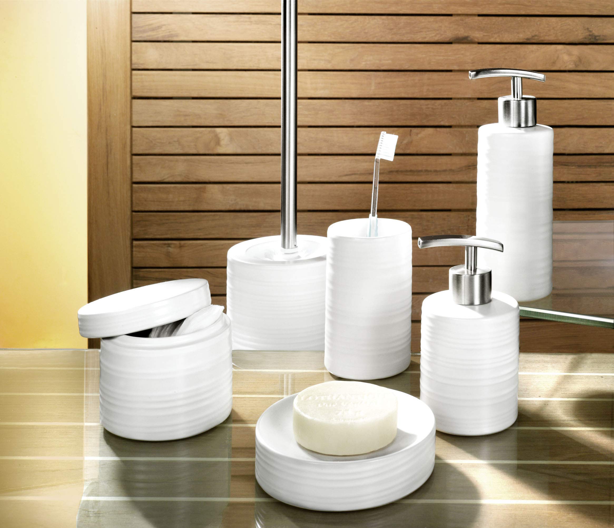 Kleine Wolke "Sahara small Soap Dispenser, White — view 2