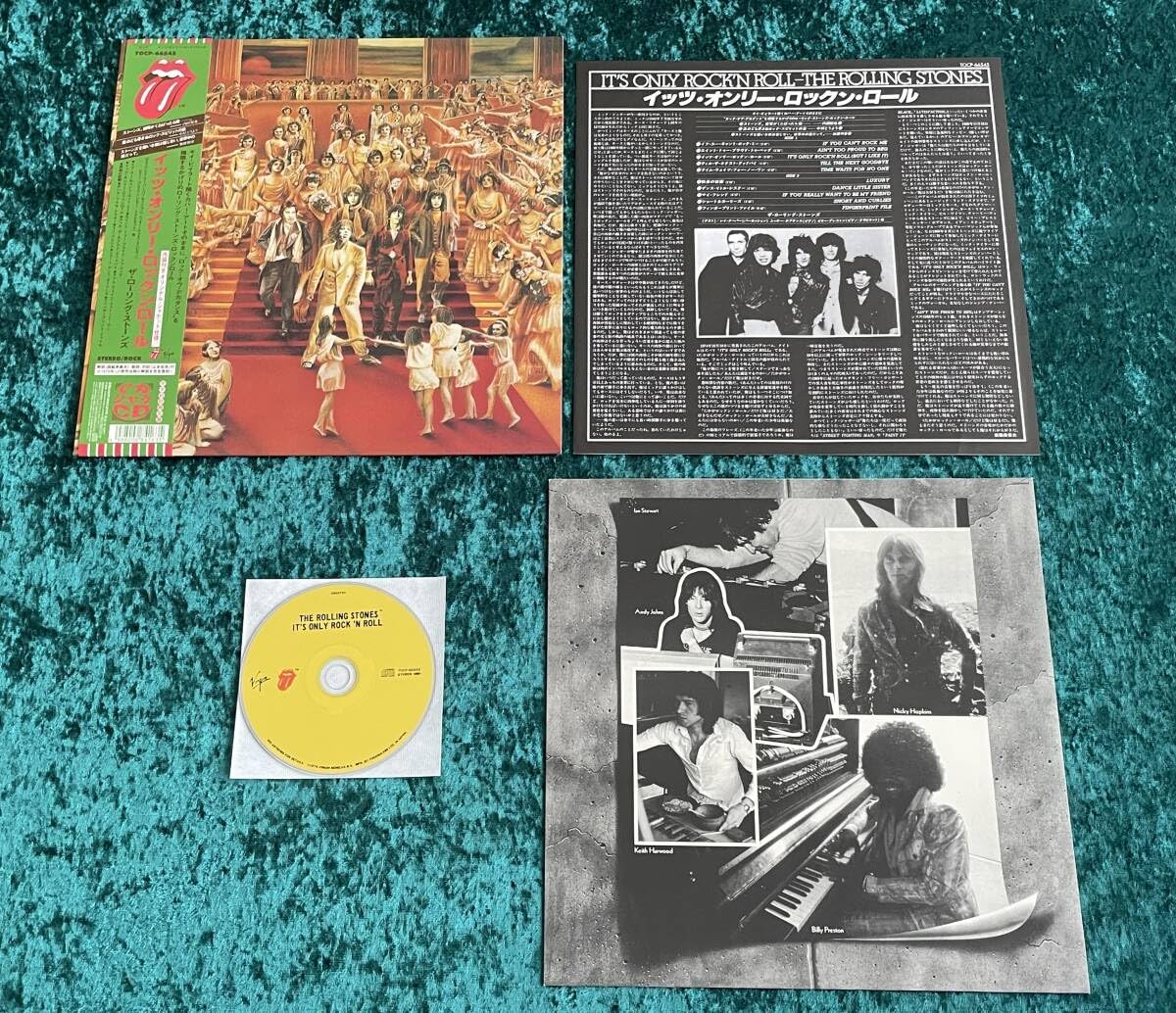 【完全初回限定盤】ローリング・ストーンズ/でかジャケCD 5タイトルセット ローリング・ストーンズ日本独自企画、ライヴ盤5作の紙ジャケCD