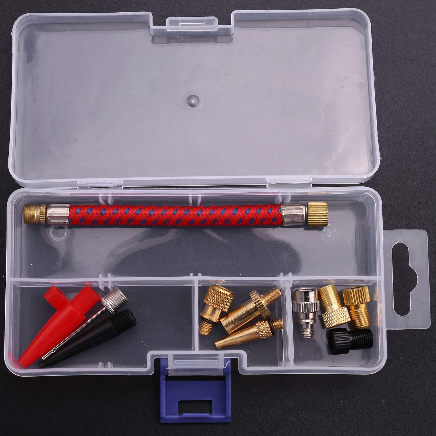 Pompa Per Pneumatici Professionale - Con Manometro 7-12 Bar | Tubo Da 100 Cm | Per Auto, Bici E Materassi