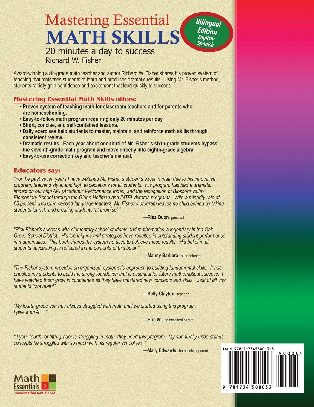 Pre-Algebra Concepts: Bilingual Edition, English-Spanish: Mastering Essential Math Skills (Stepping Stones to Proficiency in Algebra - Bilingual English/Spanish)