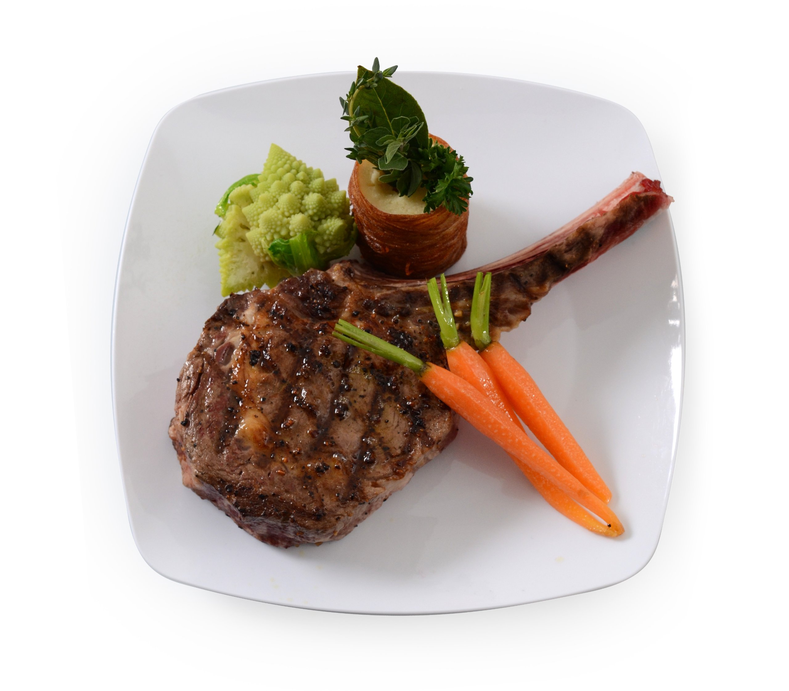 Fineline Settings Renaissance White Rounded Square China-Like 10