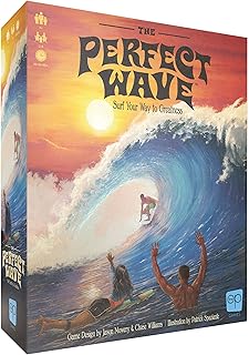 The Perfect Wave | Surfing Themed Light Strategy Card Game | Custom Artwork | 2 to 4 Players and Ages 8 and Up