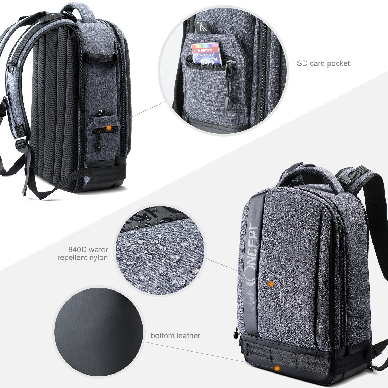 K&f concept lightweight dslr camera backpack Clearance