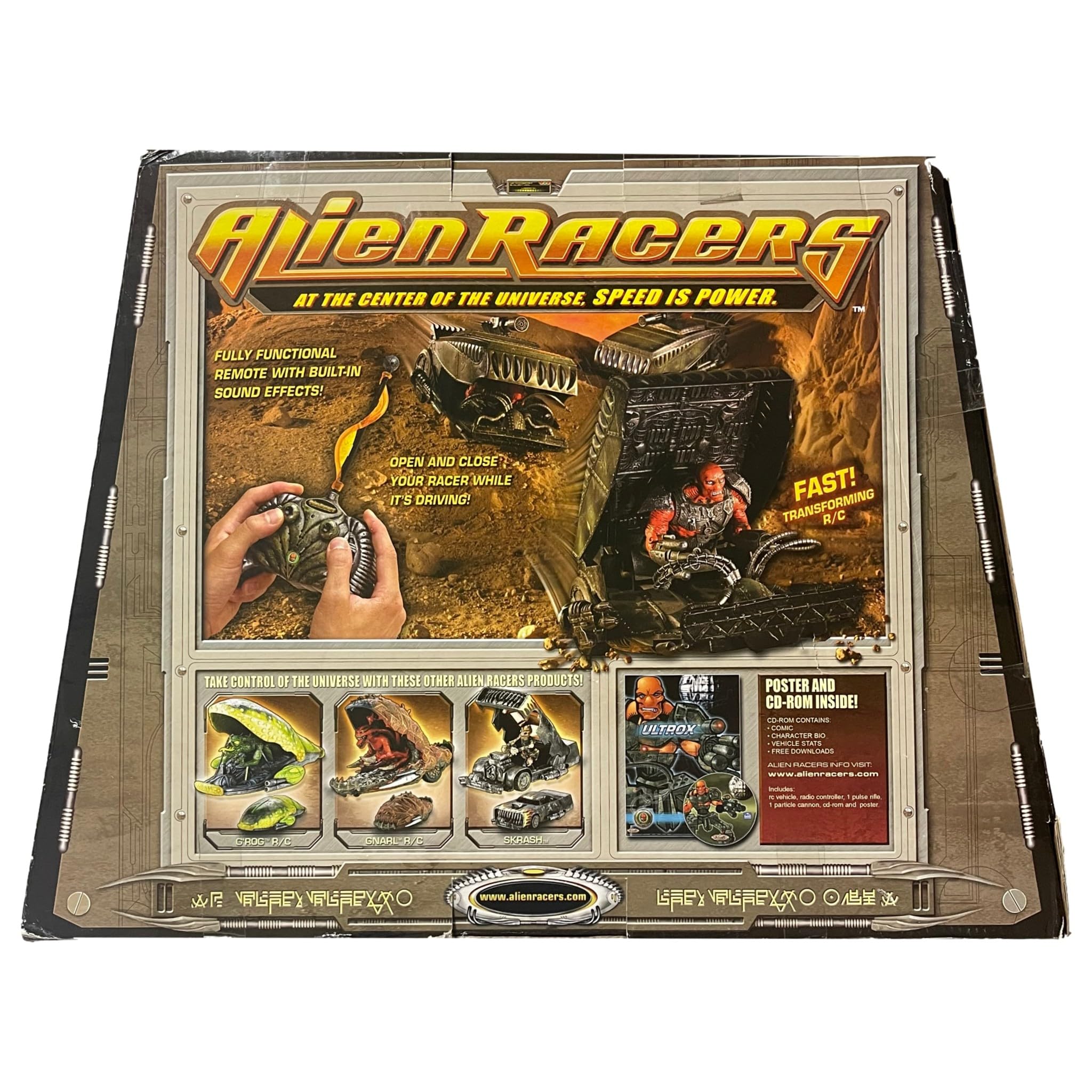 Amazon.com: Alien Racers Ultrox Radio Control 17 mhz with Poster