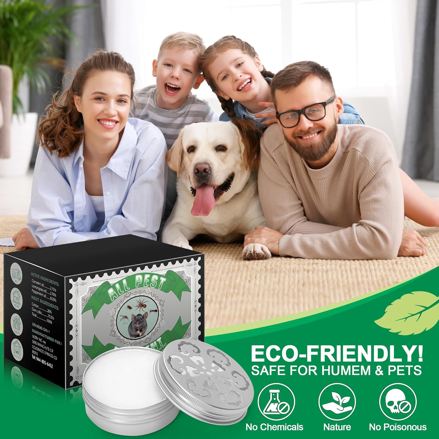 4 Pack Rodent Rat Repellent for Car Engines - Peppermint Oil Mouse Repellent, Rat Repellent Keeping Rodents Out of Car Home Garages Indoor Outdoor, Groundhog Repellent, Safe Ingredients - Image 5