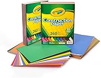 Vista 7 de Cra-Z-Art Paquete a granel de pintura de témpera lavable, 10 unidades, colores surtidos de 8 onzas cada botella y papel de construcción Crayola, 480