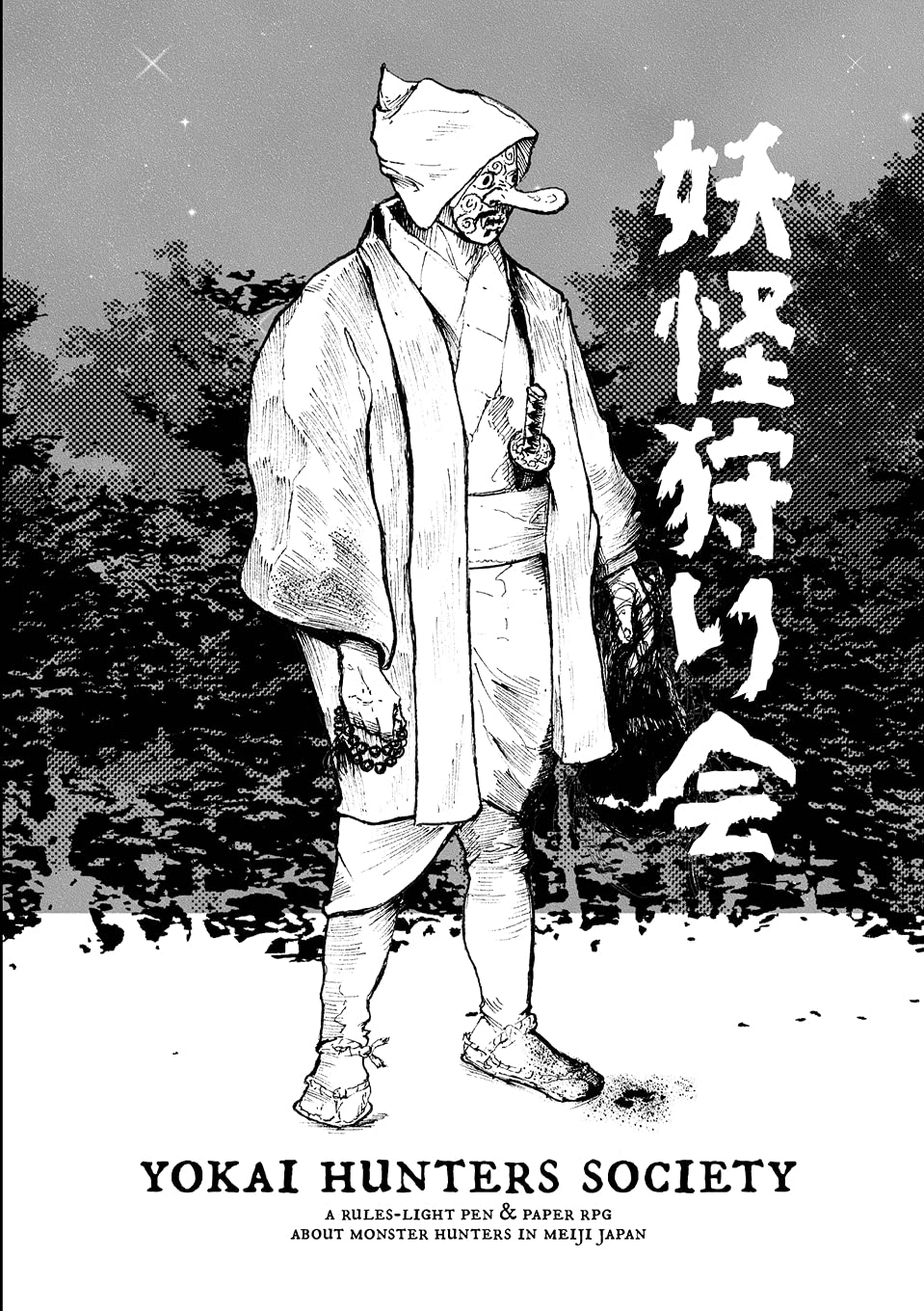Yokai Hunters Society: A rules-light pen & paper RPG about monster hunters in Meiji Japan.