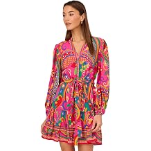 Adrianna Papell Printed Short Dress