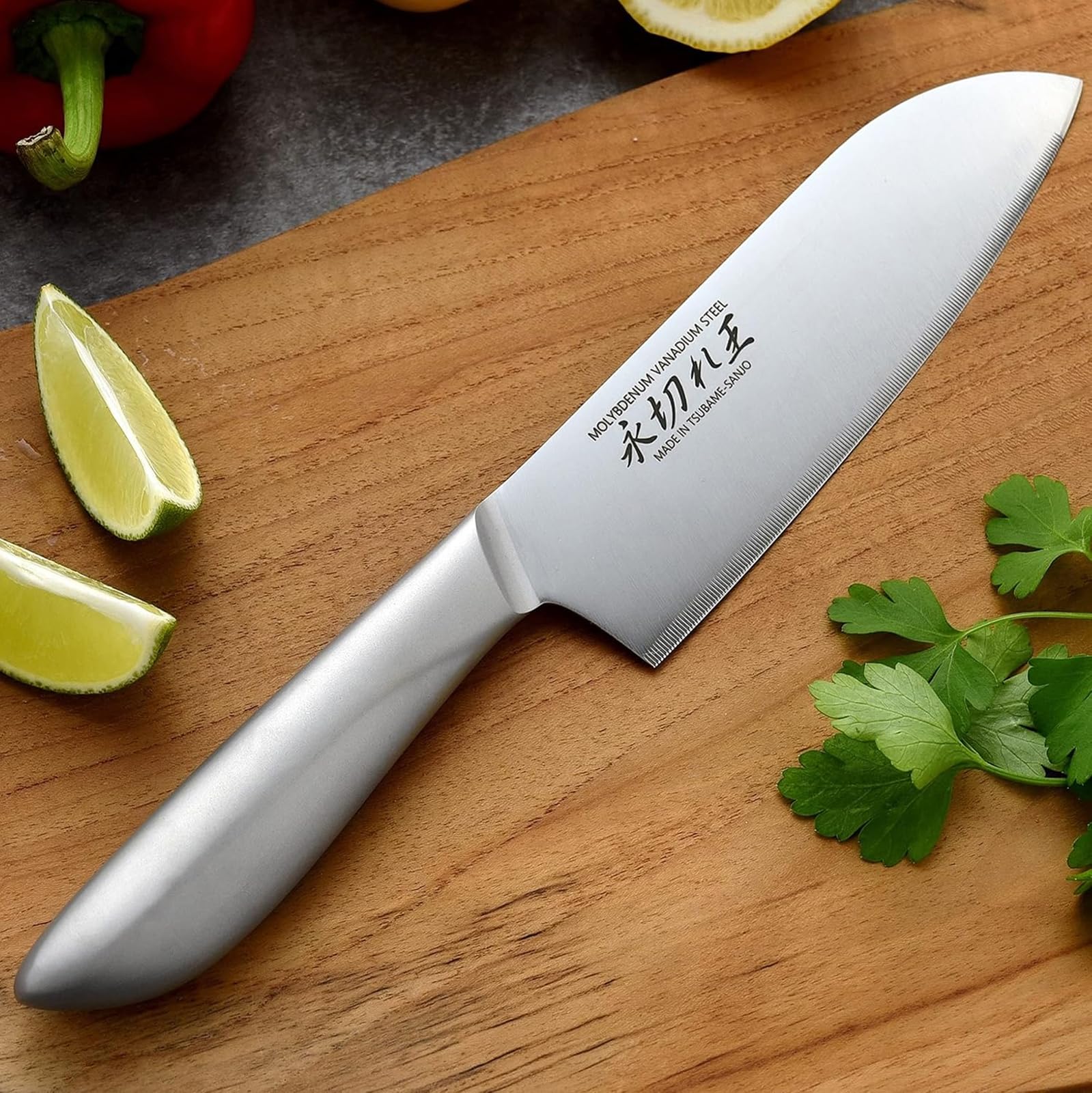 Amazon｜アーネスト 【日本製】 包丁 (三徳包丁) 特許技術(永く