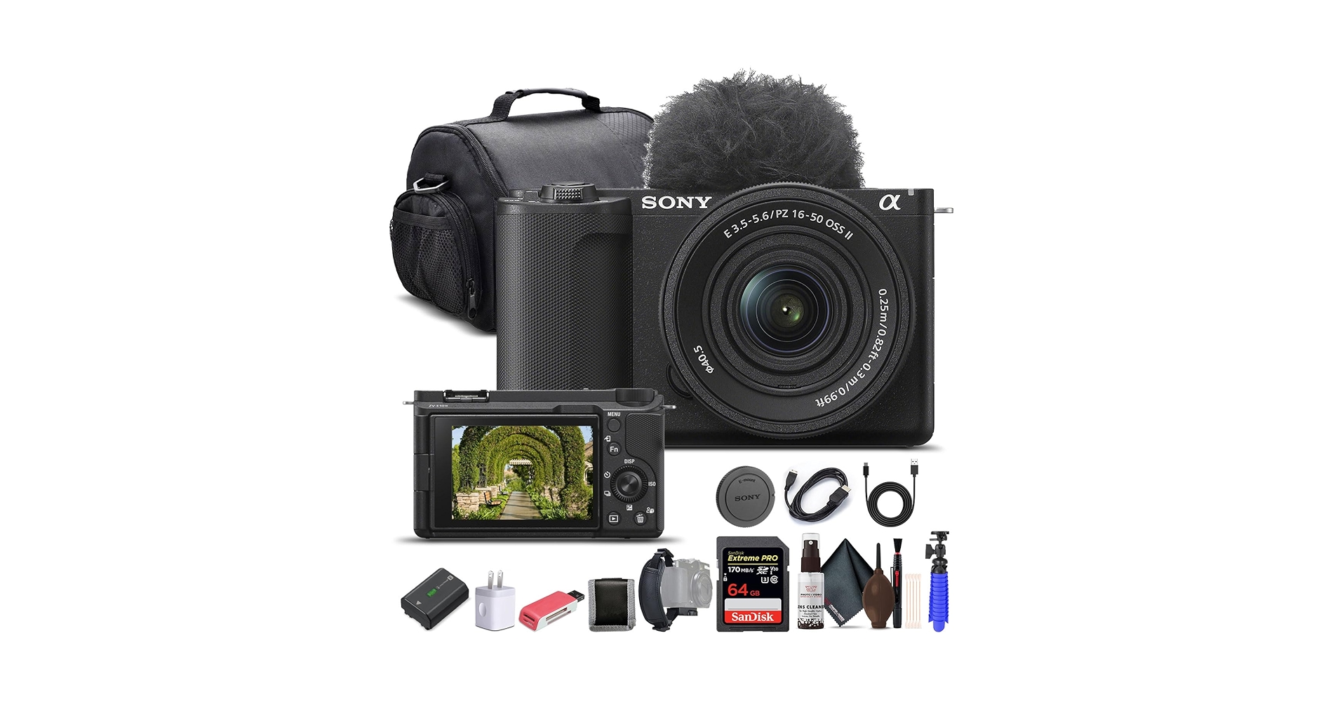 Amazon.com : Sony ZV-E10 II Mirrorless Vlogging Camera Kit