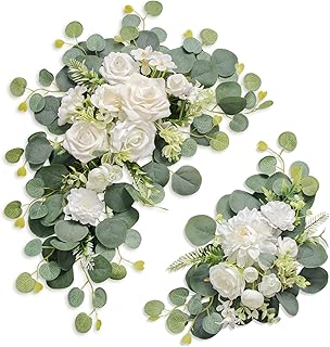 2 Pack Artificial Wedding Arch Flowers