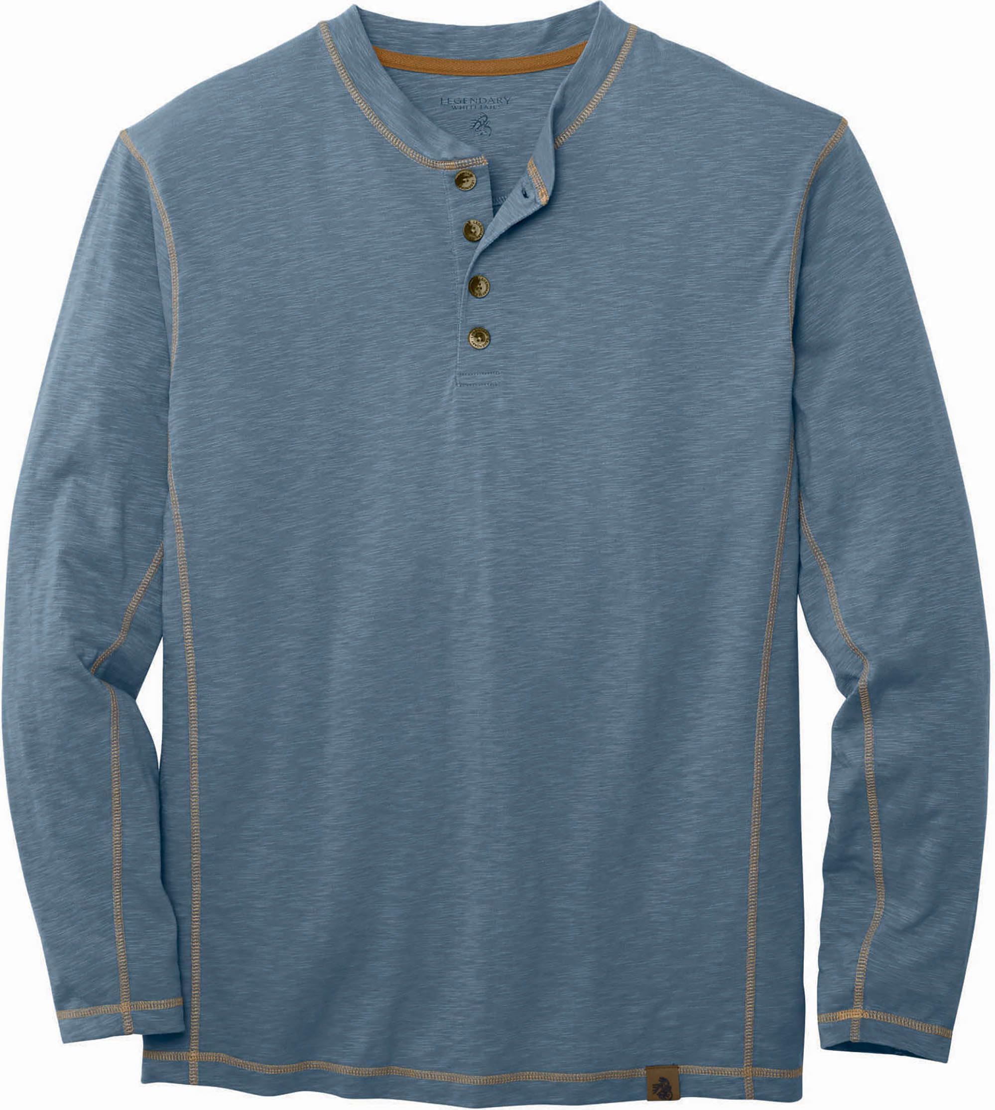 Legendary WhitetailsMen's Maverick Slub Henley Henley Shirt