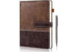 A5 Leather Notebook Journal and Pen: Your Epicenter for Creativity and Organization