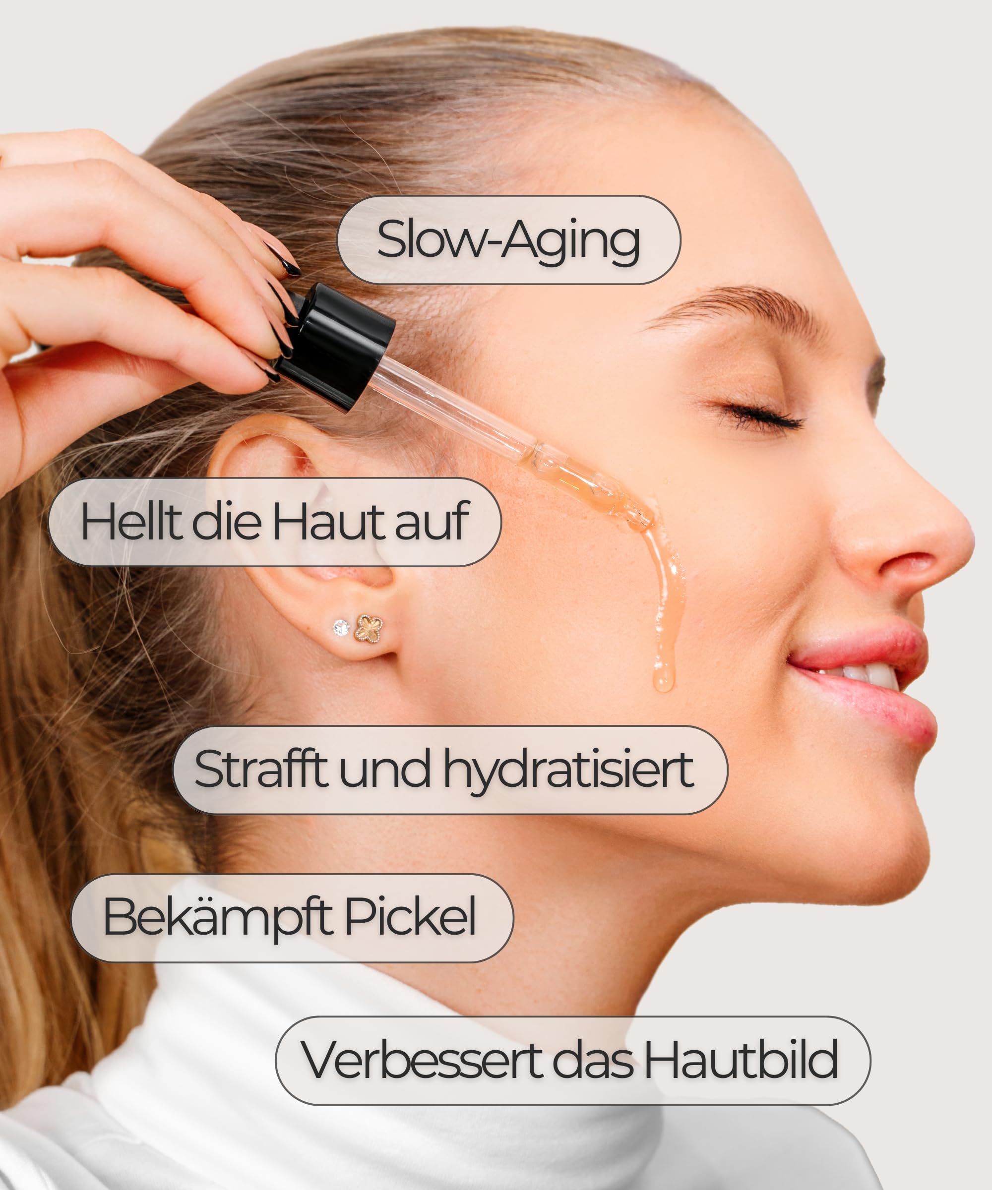 Meina 2% Bakuchiol Oil Serum with LIFT Oléoactif®, Squalane and Coenzyme Q-10 - Image 2