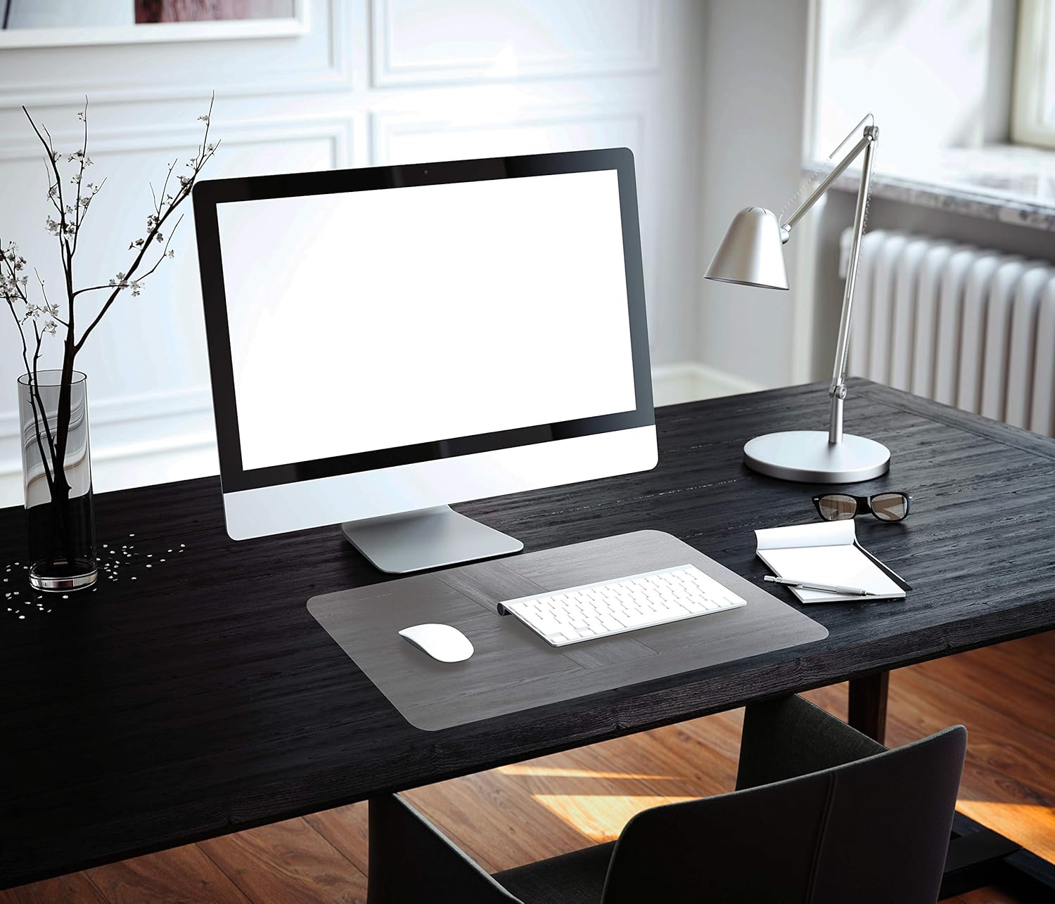 Pack Of 2)Floortex® Desktex® Vinyl Anti-Static Desk Pad - 20\" x 36\" 36\" x 20\"