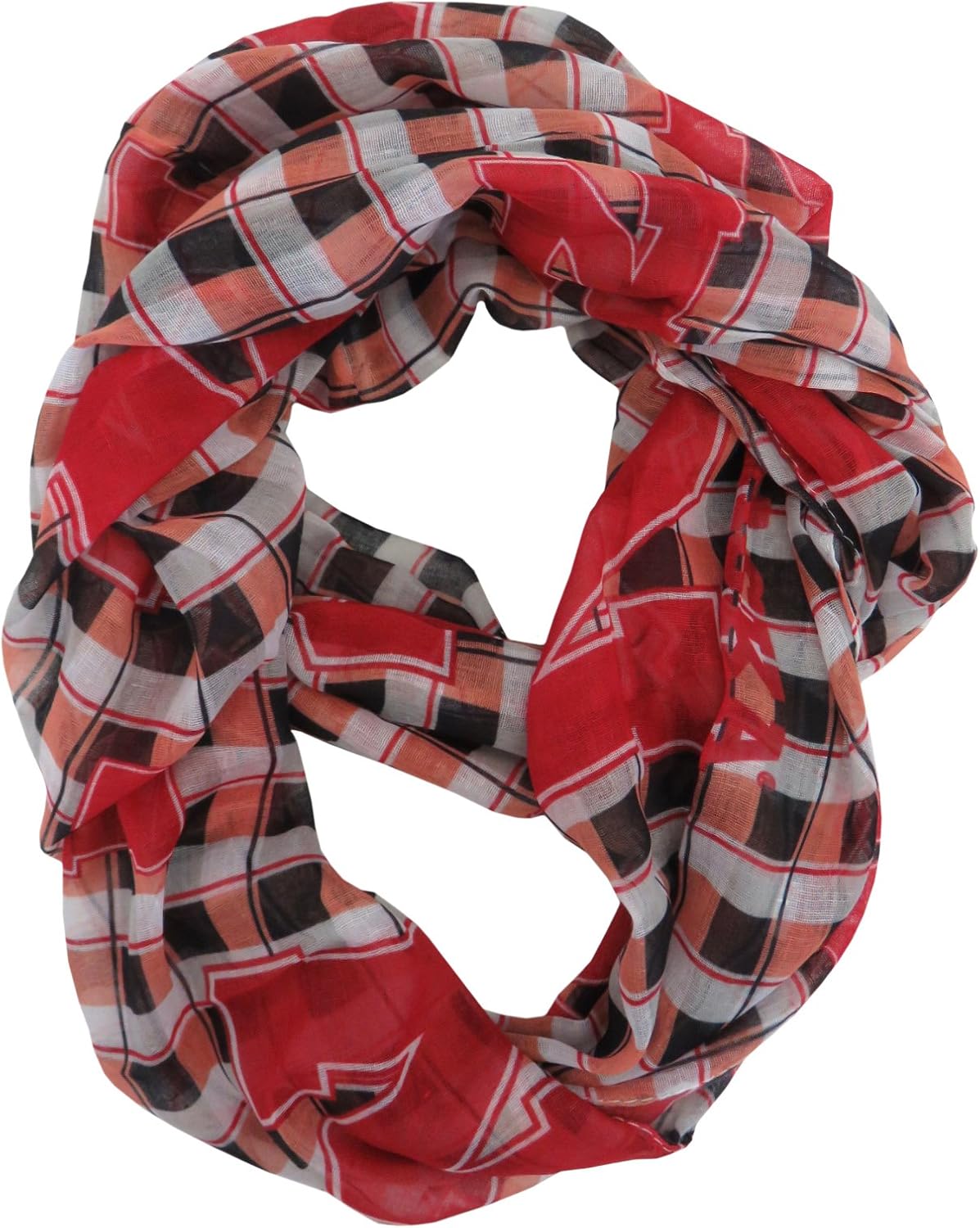 Littlearth Nebraska Cornhuskers NCAA Sheer Infinity Scarf