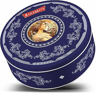 Butter Cookies Tin Box - 340 G | Healthy & Tasty Cookie | Christmas Cookies Gift Pack | Freshly Baked Cookie | Snacks for Tea, Office Snacks & Gifting