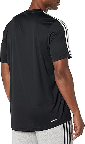 Miniatura 5 de adidas AEROREADY - Camiseta de 3 rayas para hombre