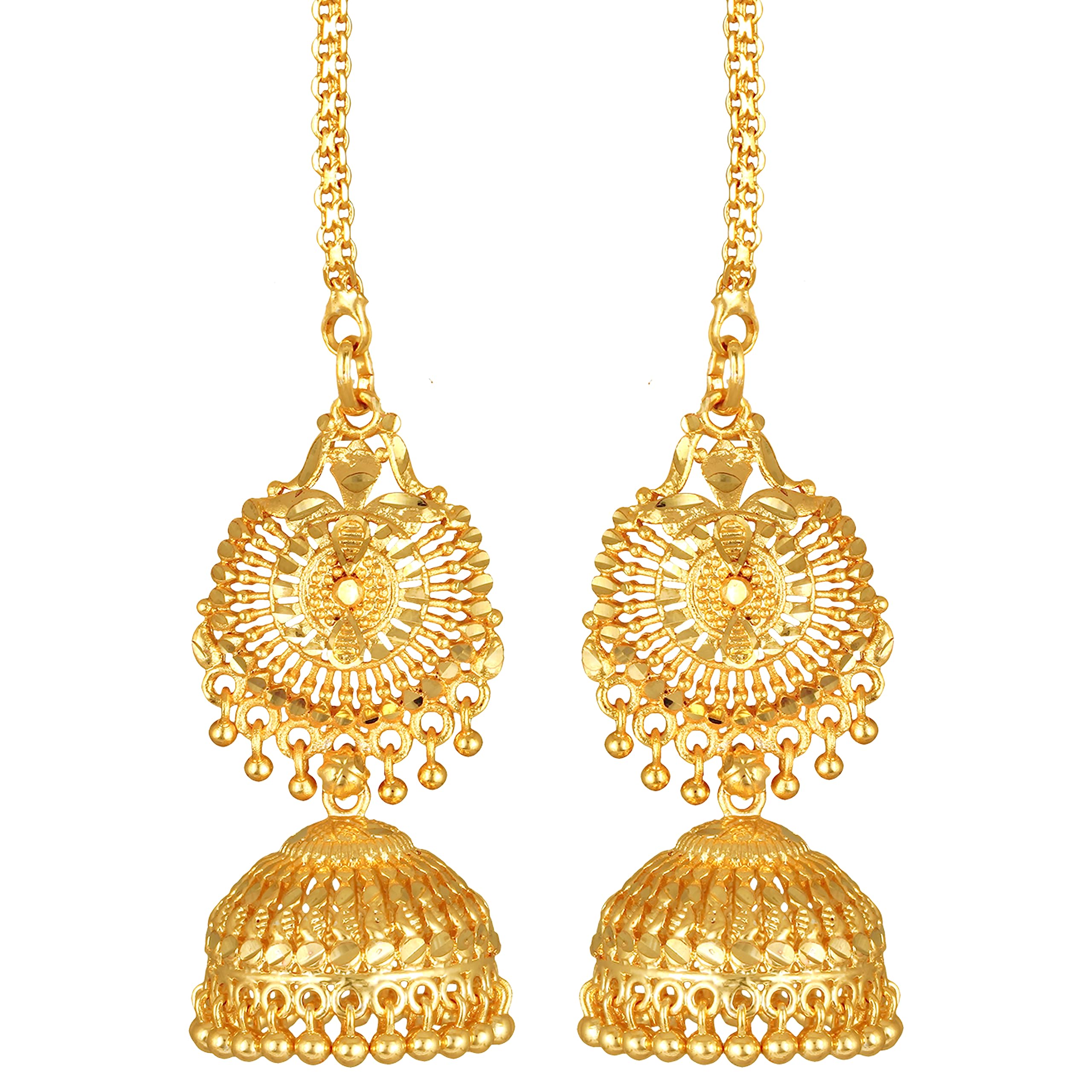 See full amazon price history chart for MEENAZ Long Ear Chain Jhumki Jhumka Earrings for Women Girls Traditional Temple 1 One Gram Gold fashion South Indian Screw Back Meenakari Hair Peacock Jhumkas Combo stylish Wedding GOLD JHUMKI-M377 MEENAZ Long Ear Chain Jhumki Jhumka Earrings for Women Girls Traditional Temple 1 One Gram Gold fashion South Indian Screw Back Meenakari Hair Peacock Jhumkas Combo stylish Wedding GOLD JHUMKI-M377 (B0CBH2QFTG) Amazon Price History, Amazon Price Tracker