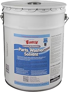 B’laster Parts Washer – Parts Cleaner Solvent – High Flashpoint Formula Cleans Oil, Grease & Grime, No Residue, Works on Metals, Most Plastics & Painted Surfaces – 5‑Gallon