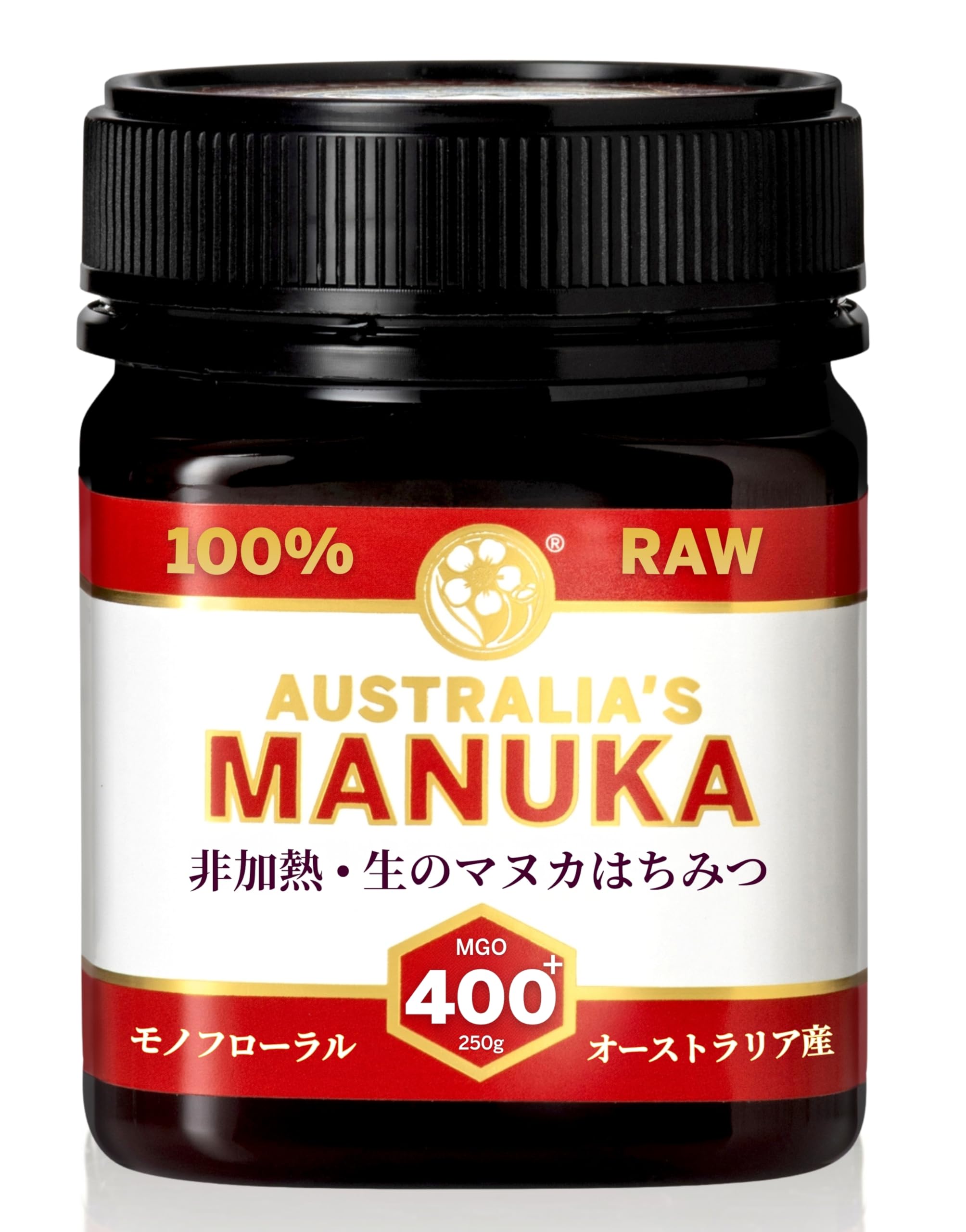 Amazon | マヌカハニー MGO400+ 250g 国内正規品 非加熱 無添加 100