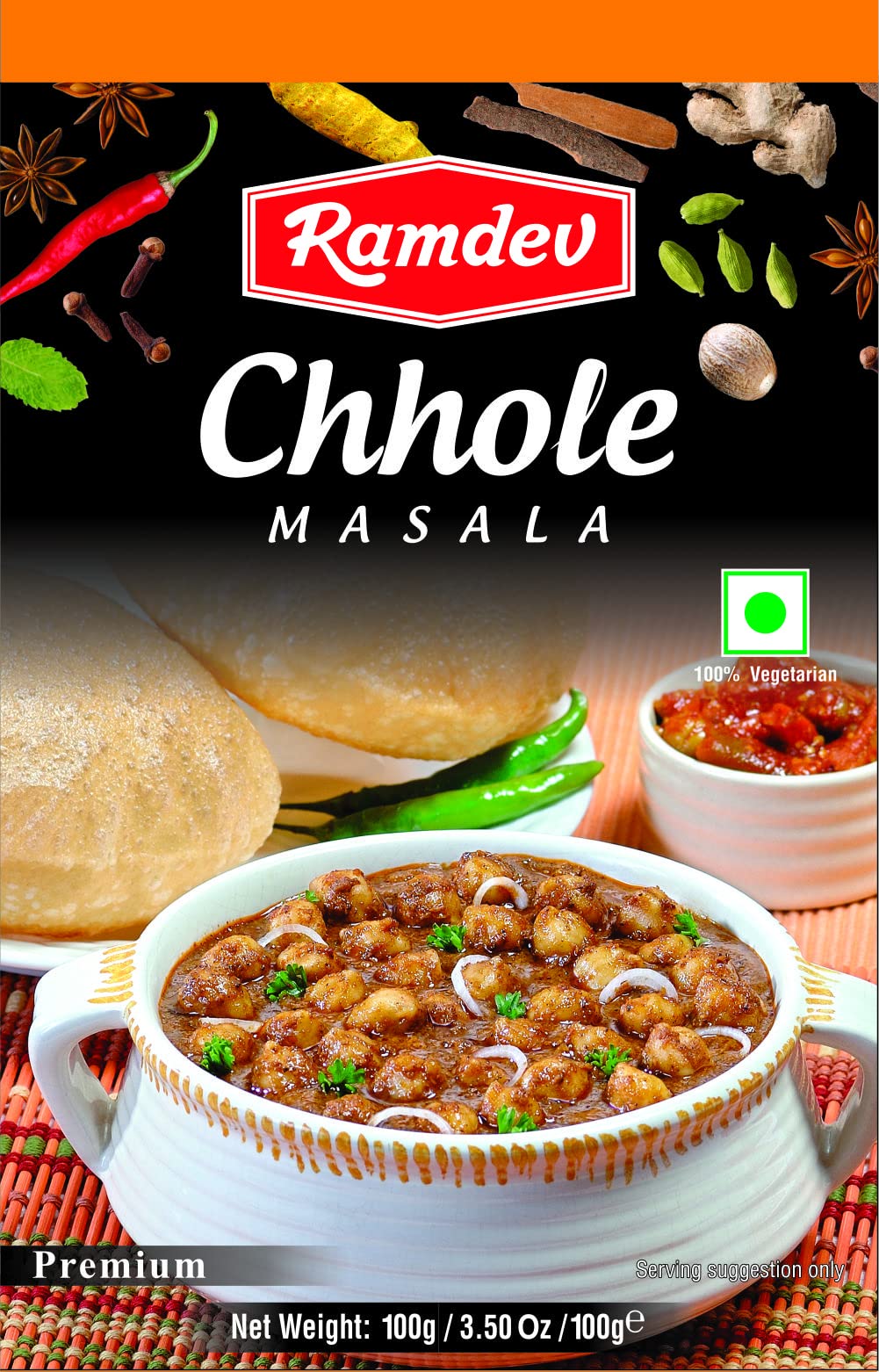 RAMDEVChhole Masala 1x100g