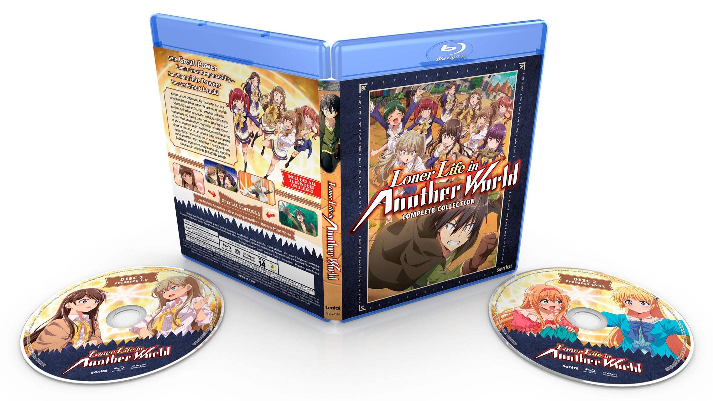 Blu-Ray Loner Life In Another World. Complete Collection