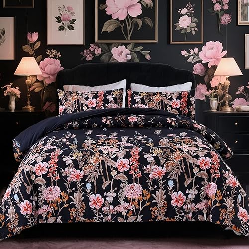 Miniatura 7 de MAG Juego de edredón de 3 piezas con diseño de caricaturas, juego de edredón azul con base linda, para niños pequeños, niños, adolescentes y niñas,