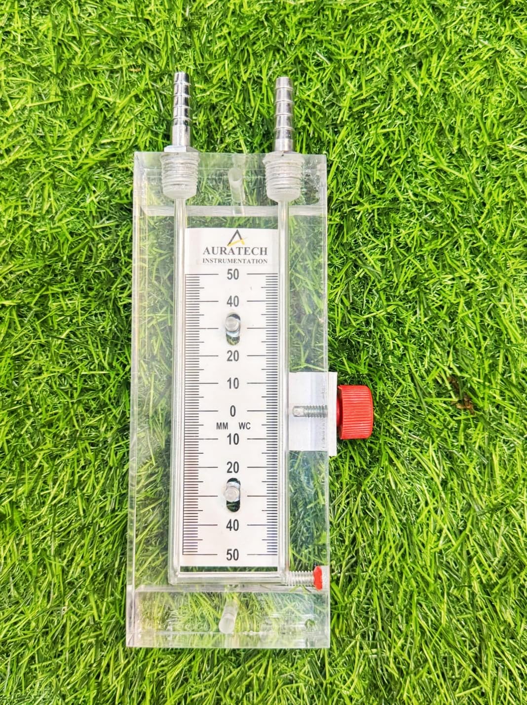 generic "AURATECHI NSTRUMENTATION" - ACRYLIC U TUBE MANOMETER WALL MOUNTED 50-0-50mmWC, 1/2'' NOZZLE-picture-24