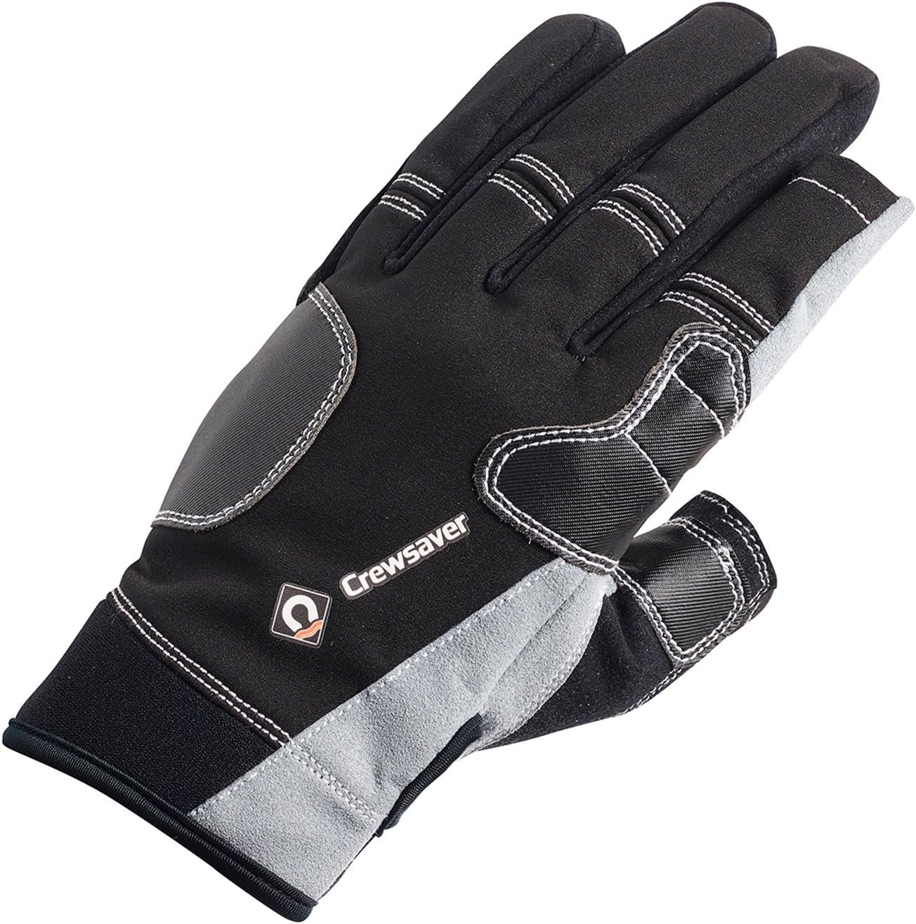 Boating and Sailing - Kids Youth Junior Long Three Finger Gloves Black - Amara Ankle Cover - Unisex