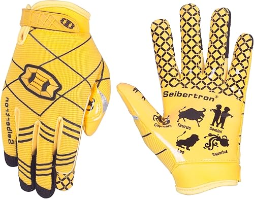 Vista 70 de Seibertron Pro 3.0 Elite - Guantes de fútbol para jóvenes y adultos Tamaño adulto rojo