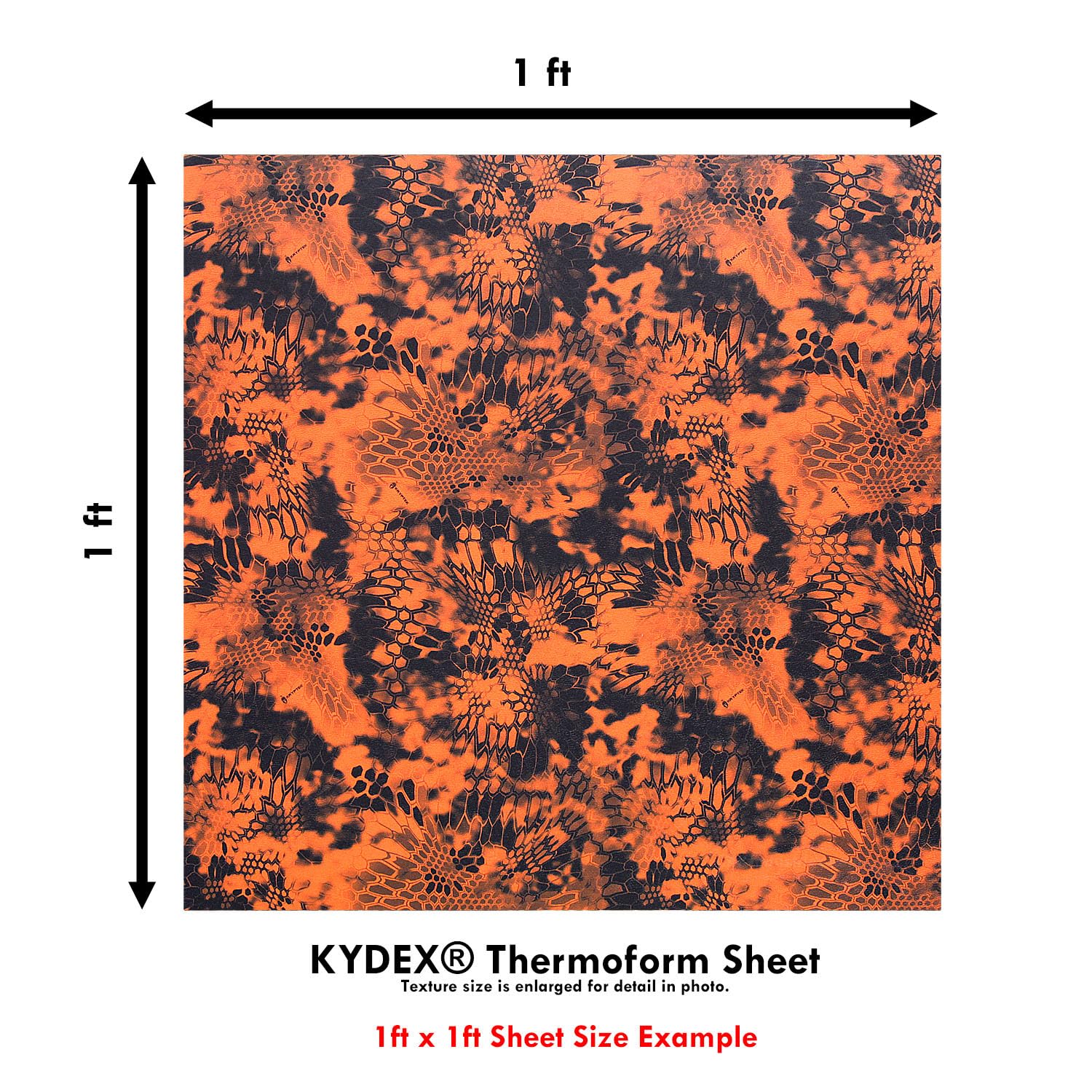 KYDEX Thermoform Sheet - Kryptek Xtreme Camo -5