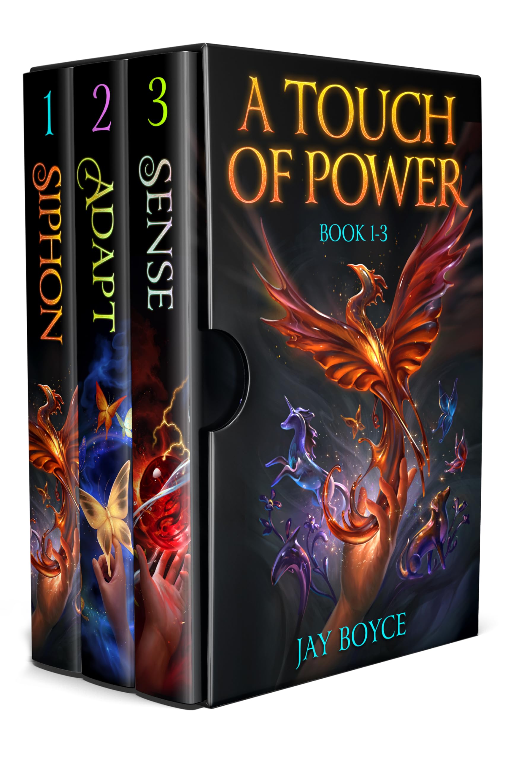 Book cover for A Touch of Power series