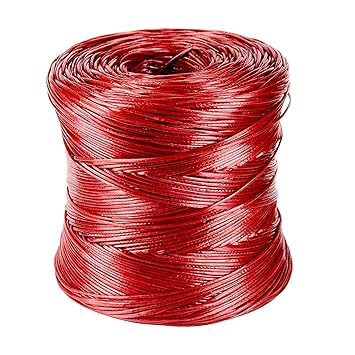 IGNOTO Plastic Binding Rope Roll 400 Meters for Home/Garden and Commercial Use Sutli Dori Thread Cord Twine String Role Bundle for Packaging Boxes, DIY, Tie Plants, Craft