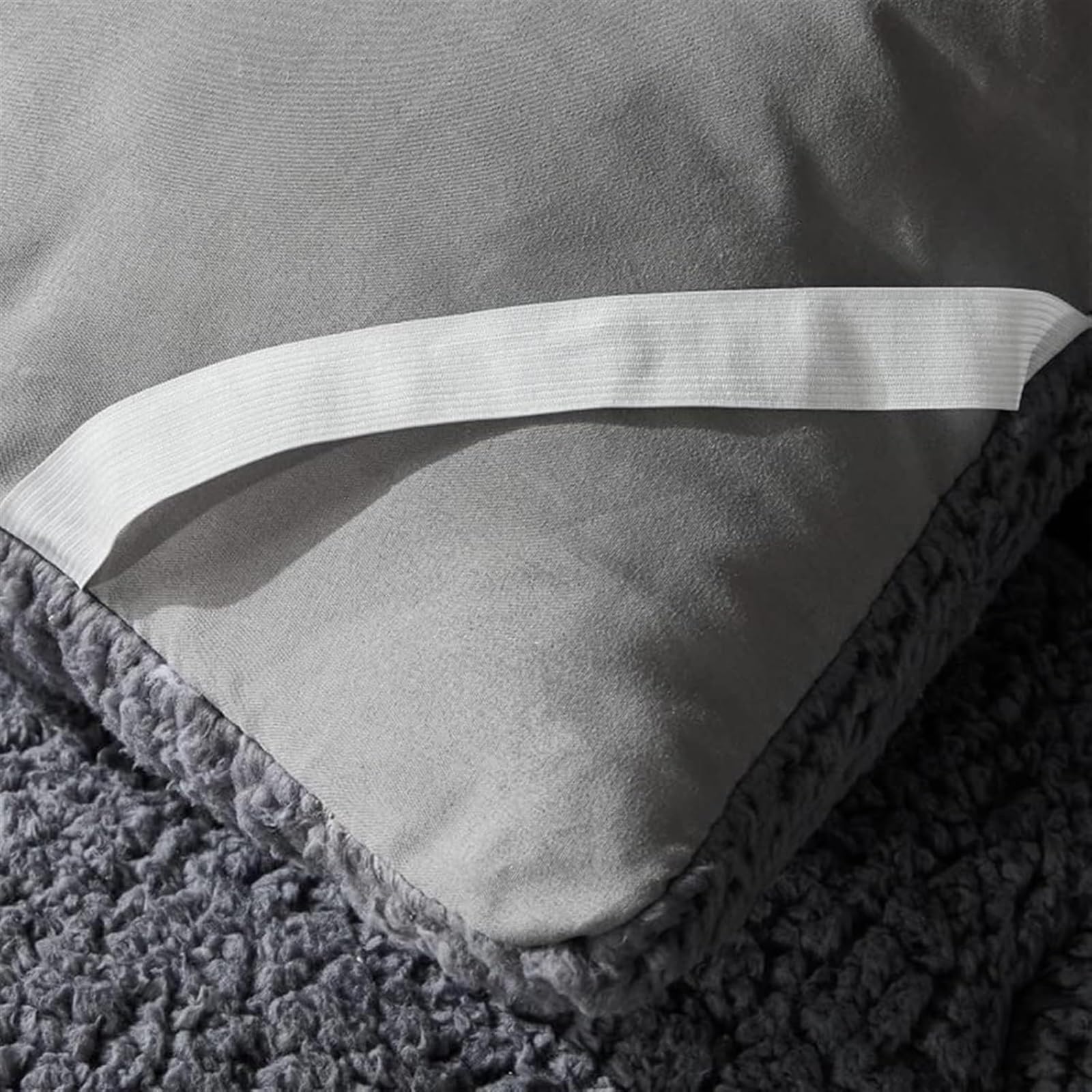 Große, dicke Tatami-Matratze, faltbare Matratze, rollbare Matratze, tragbare Matratze, Bettdecke, Schlafmatte, Tatami-Matte mit Federstofffaser, Einzel-Doppelbett (grau, 90 x 200 cm, 1,2 kg)(Grey,200x