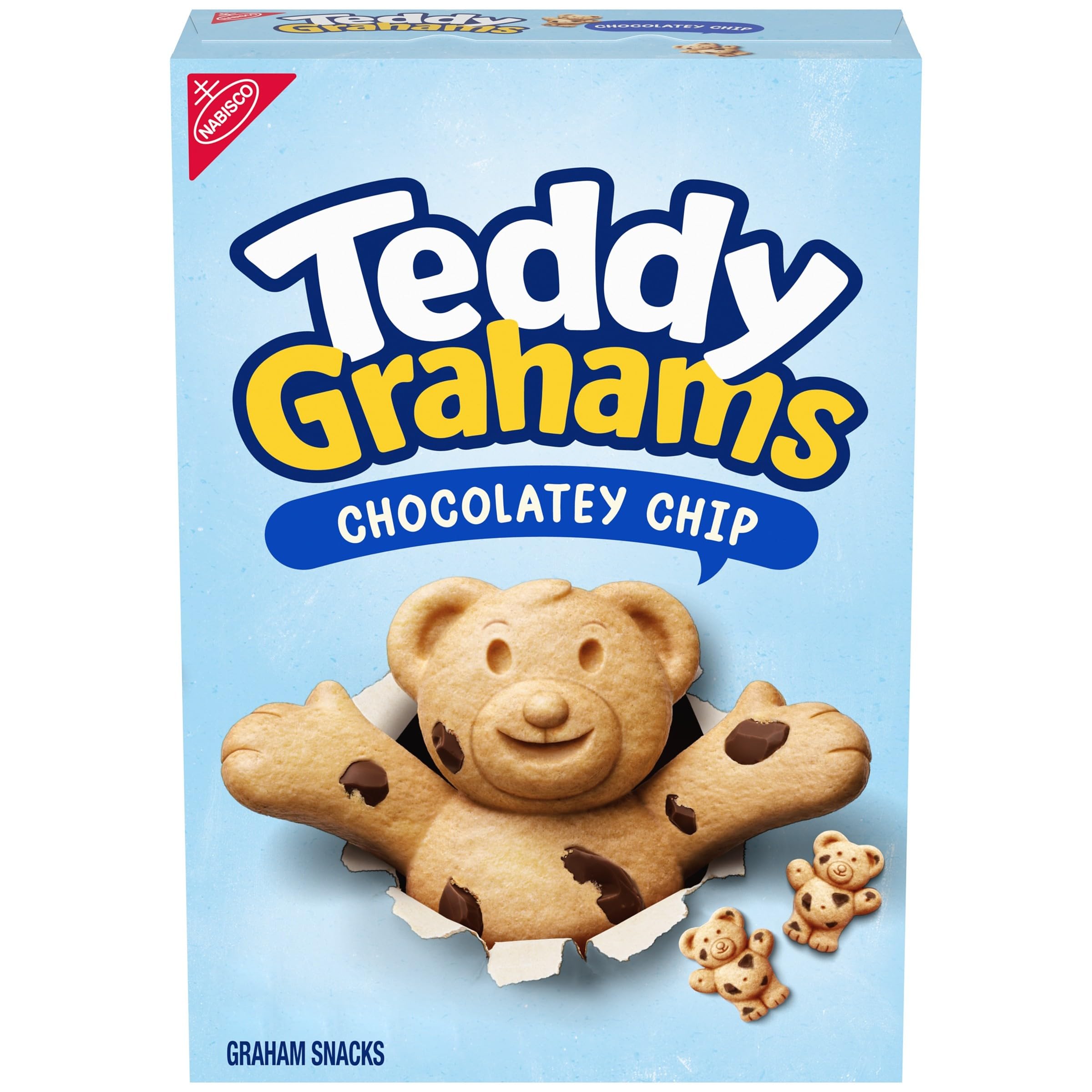 Chocolatey Chip Graham Snacks, Kids Snacks, 10 oz