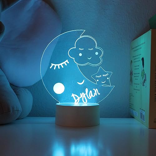 Miniatura 10 de ETCHEY Luz nocturna personalizada de corona de princesa, luz nocturna de corona de princesa, habitación de niñas, decoración de dormitorio de niños,