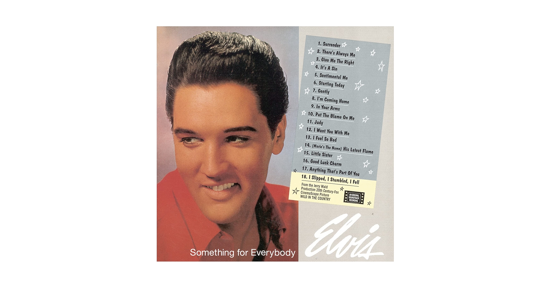 Elvis Presley Something For Everybody 英盤 Amazon.com: Something for Everybody: CDs & Vinyl