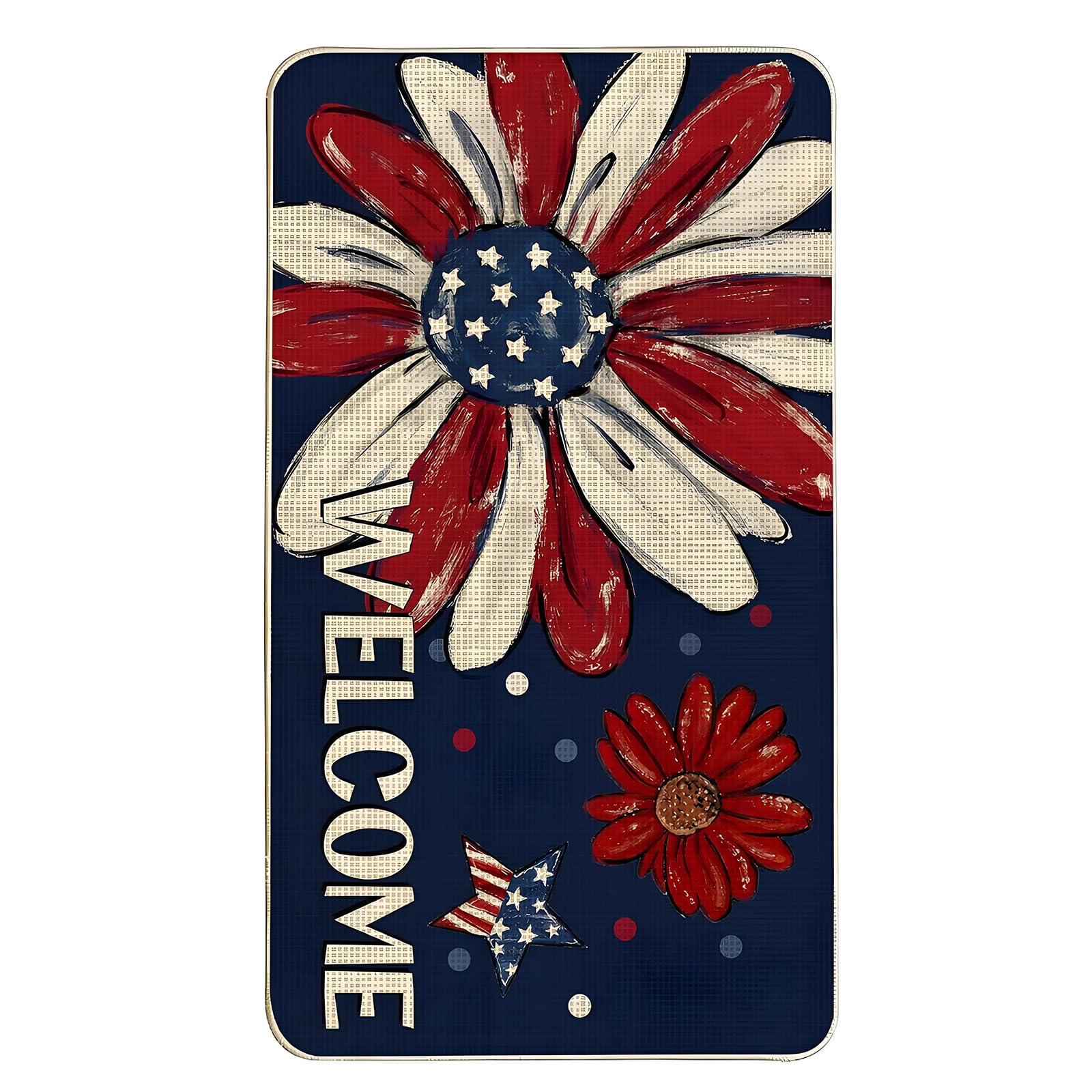 our fave Nonslip Patriotic Front Door Mat for Celebrating Independence Stylish and Functional Home Accessory Slip Floor Mat